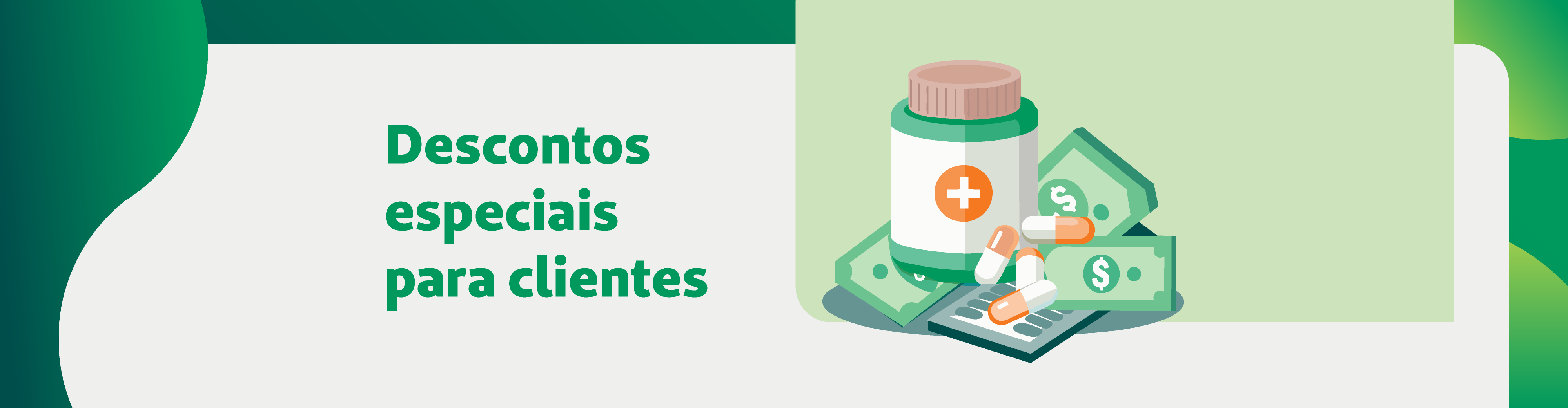 Parcerias de desconto com farmácias 