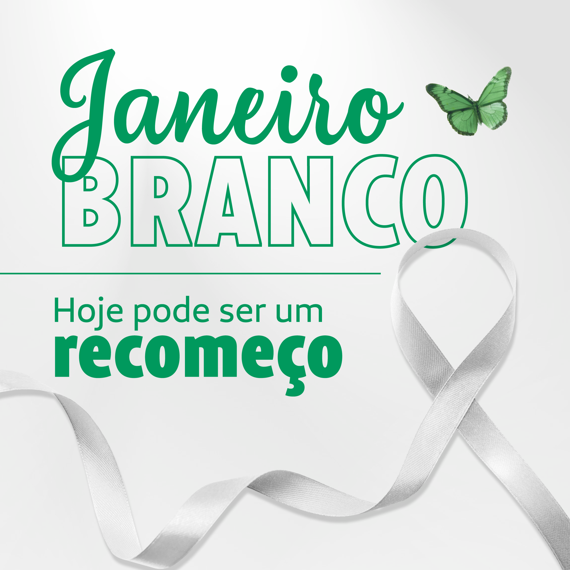 Janeiro Branco: hoje pode ser um recomeço para a sua saúde mental