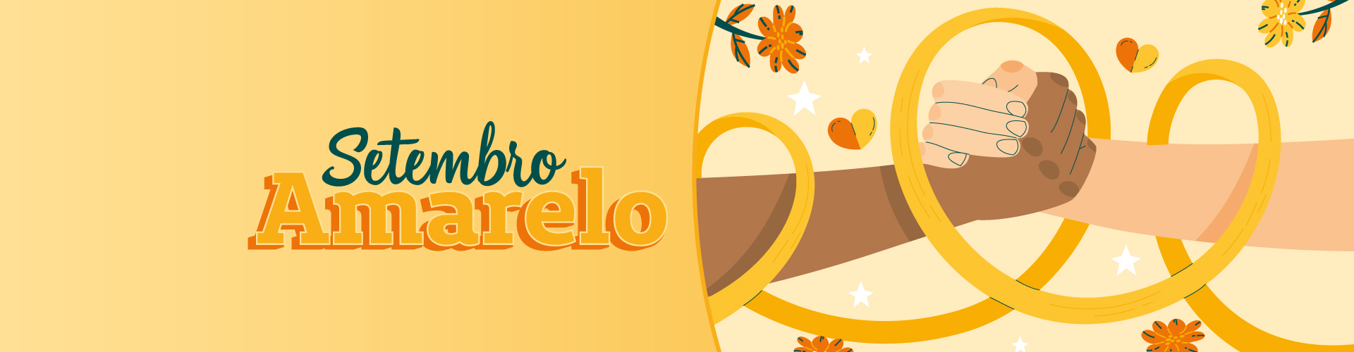 Setembro Amarelo: acolher, escutar e apoiar faz toda a diferença!