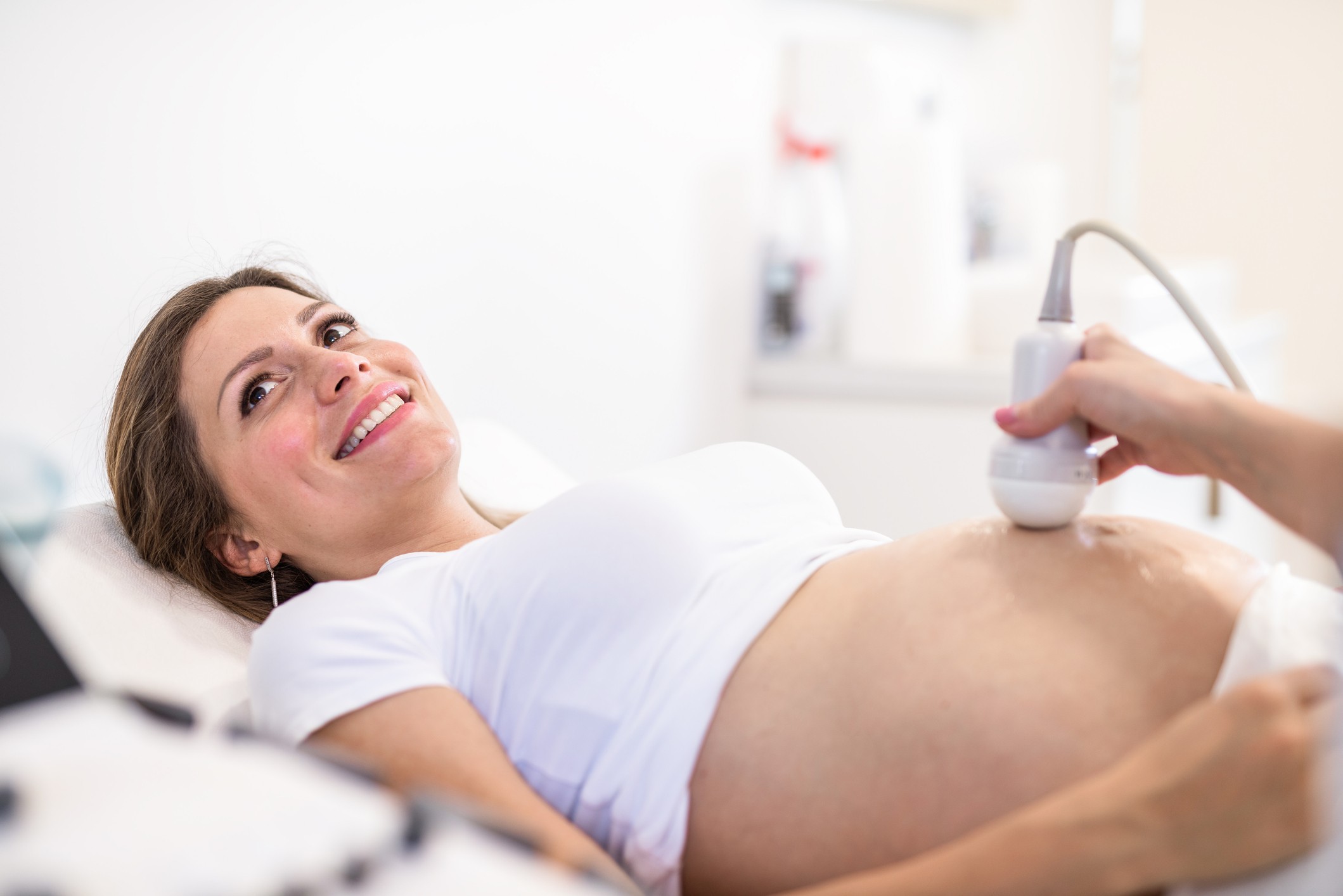 Medida da barriga na consulta pré natal