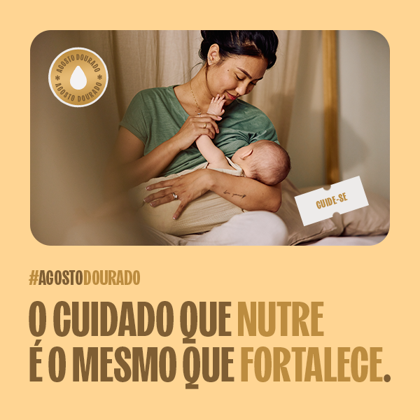 Agosto Dourado reforça a importância do aleitamento materno para a saúde da mãe e do bebê