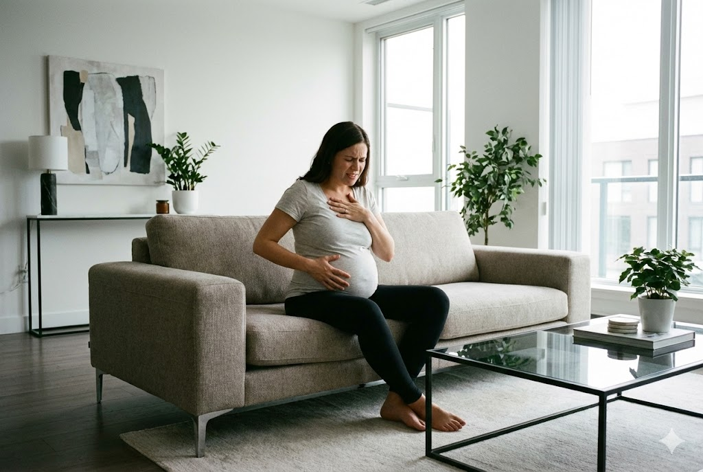 Azia na gravidez: por que é comum?