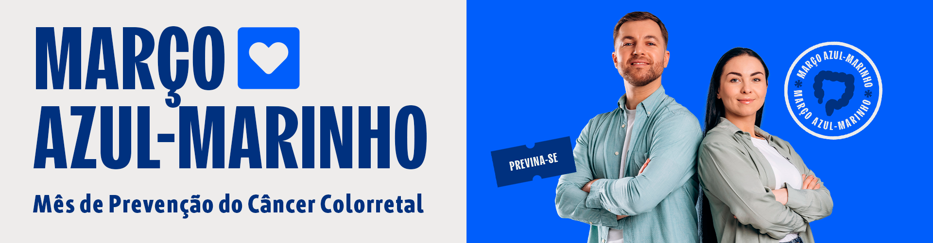 Março Azul Marinho: prevenir hoje é investir na sua qualidade de vida