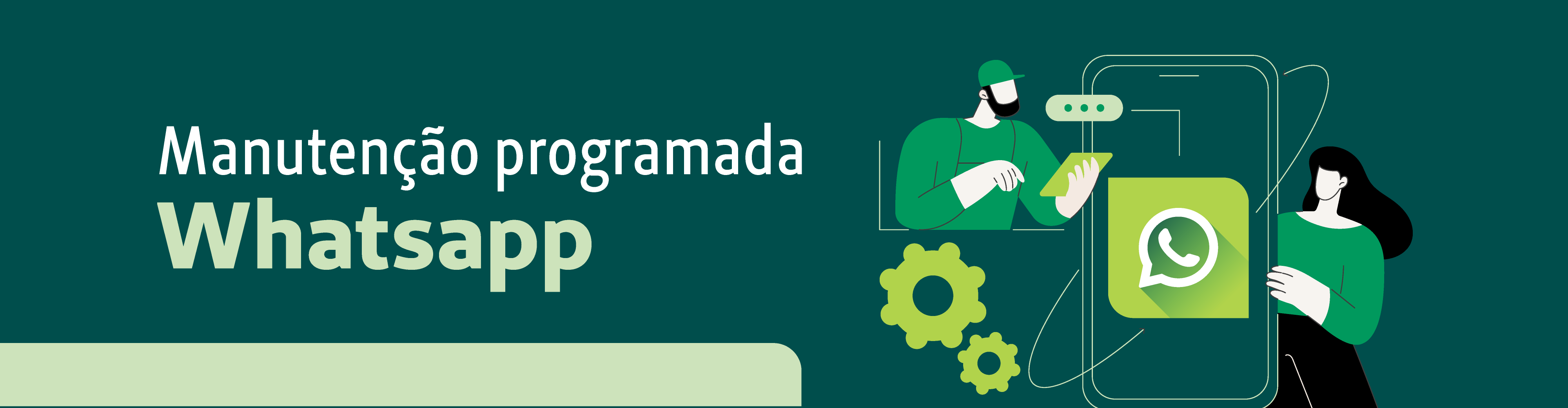 Manutenção programada WhatsApp Unimed Campinas (19) 99605-5575