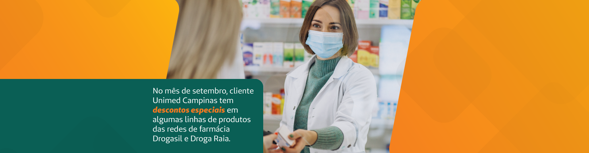 Parceria redes Drogasil e Droga Raia