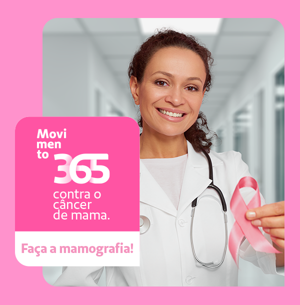 Outubro rosa: juntos no combate ao câncer de mama