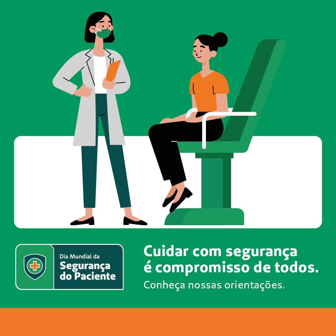 Dia Mundial da Segurança do Paciente reforça a importância do cuidado responsável