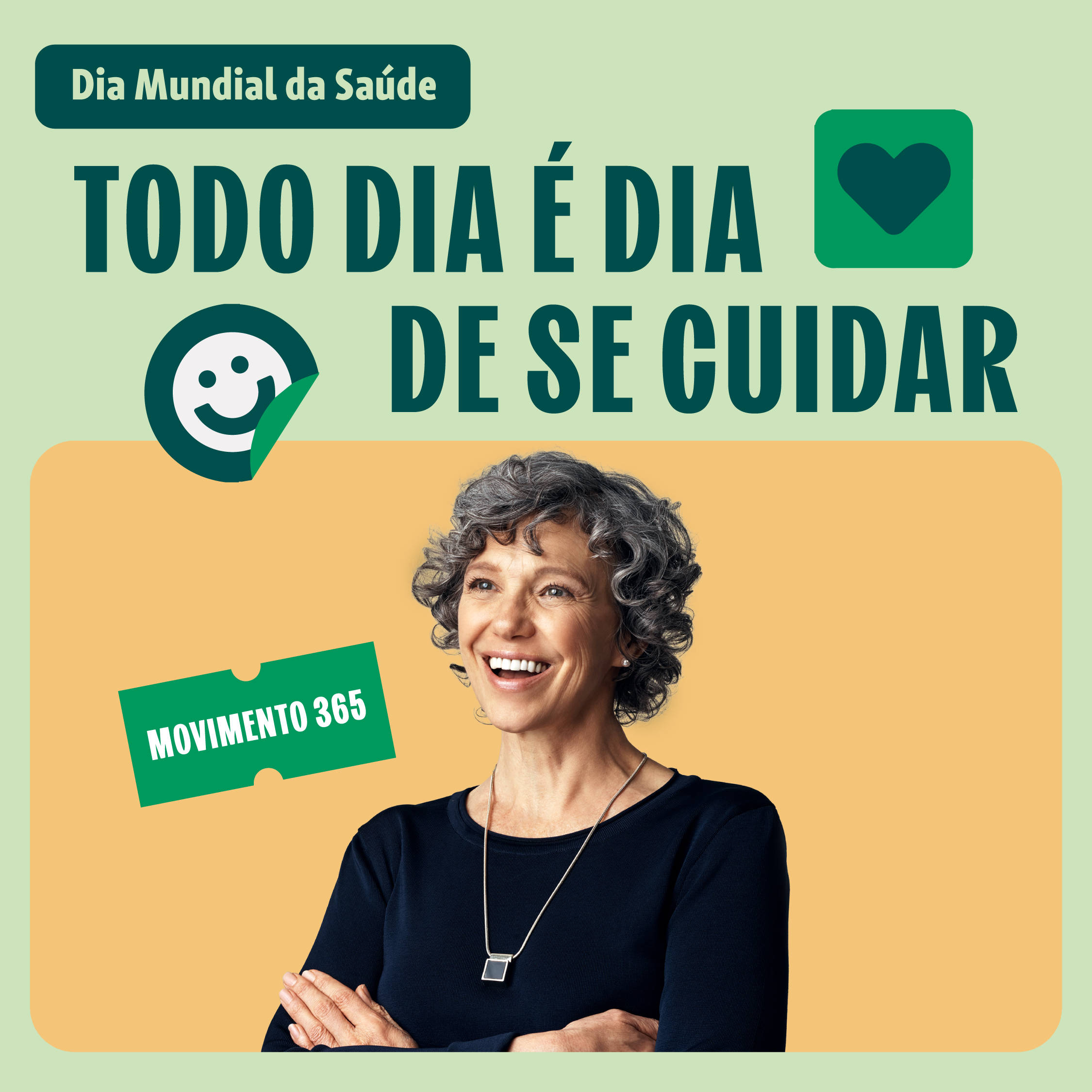 Dia Mundial da Saúde: plataforma Movimento 365 reforça o cuidado contínuo 
